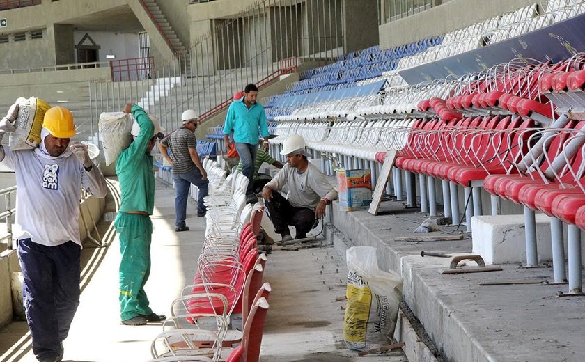 Estado finaliza obras de recuperação estrutural do Estádio Rei Pelé