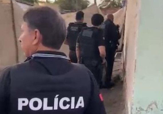 Operação contra o tráfico prende foragido por homicídio em Boca da Mata