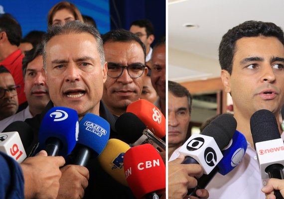 Renan Filho e JHC buscam tensionar clima nas campanhas
