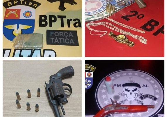 Polícia Militar registra apreensão de mais quatro armas de fogo