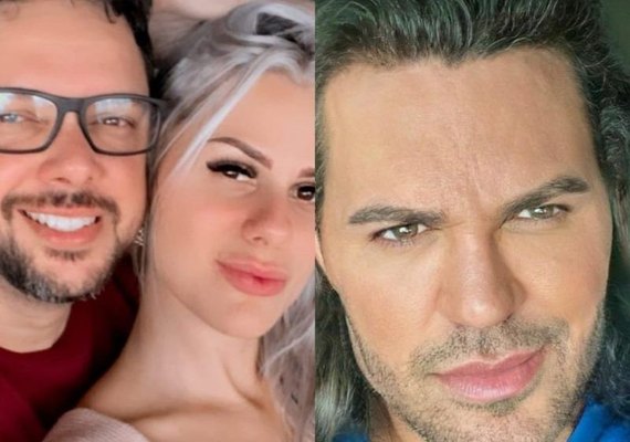 “Fugiu com Eduardo Costa e eu fiquei em casa amolando o chifre”, diz marido de influencer