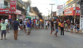 Protesto interdita via principal do Feitosa por causa de falta de água