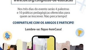 Inscrições abertas para o 23º Congresso Internacional de Educação da LBV