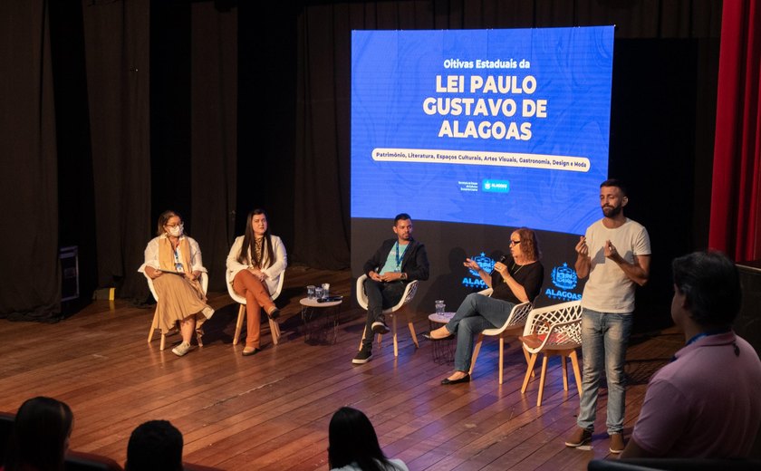 Secult e segmentos culturais debatem propostas para a Lei Paulo Gustavo em Alagoas