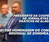 José Paulo Gabriel recebe homenagem do Conselho Regional de Economia