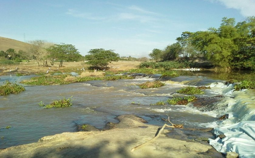 Chuvas registradas na semana passada ajudam e nível do Rio Mundaú melhora