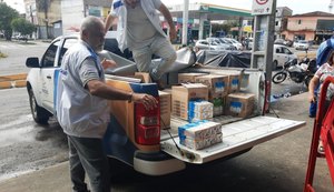 Vigilância Sanitária de Maceió recolhe 850 litros de leite
