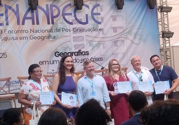 Estudante de Geografia é premiada por pesquisa sobre Lagoa do Jequiá