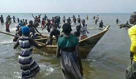 Em Uganda, naufrágio mata atletas e torcedores de um clube de futebol