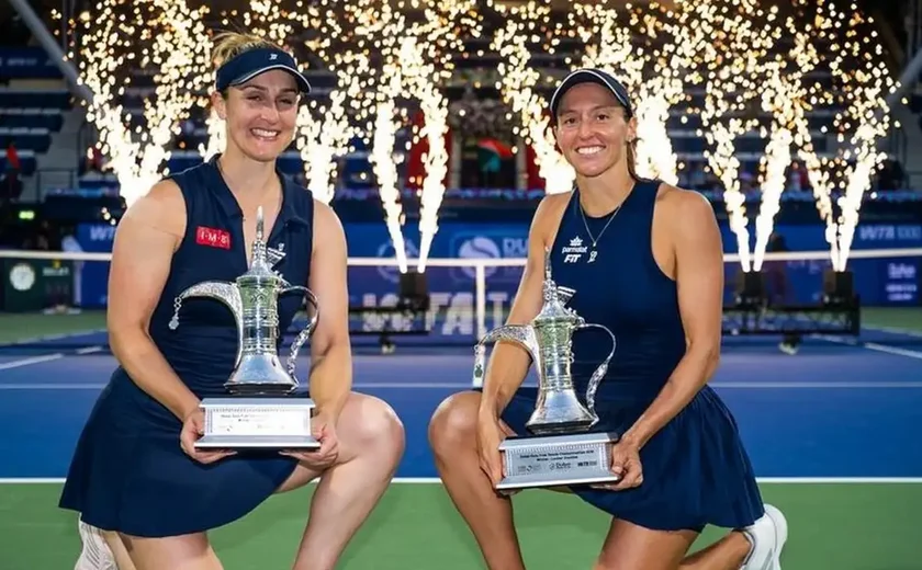 Brasileira Luisa Stefani e Gabriela Dabrowski conquistam WTA 1000 de Dubai