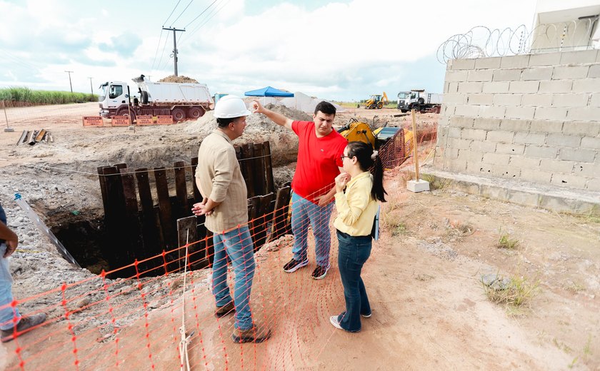 Prefeitura de Rio Largo inicia obra de macrodrenagem do Complexo Brasil Novo