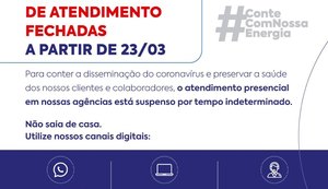 Equatorial fecha agências de atendimento para evitar disseminação do coronavírus