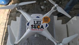 Operação Lei Seca começa a utilizar drones durante ações em Alagoas