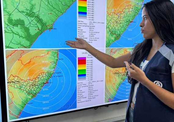 Previsão aponta tempo estável na maior parte de Alagoas ao longo do fim de semana