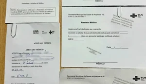 Tentativa de fraude com carimbo médico termina com prisão em Rio Largo