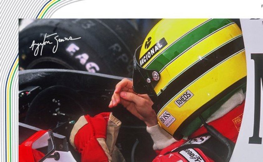 Obra de arte em madeira lembra 27 anos da morte de Ayrton Senna