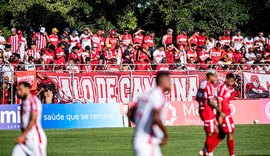 Torcida do CRB fica em setor sem banheiros em Penedo e FAF emite nota