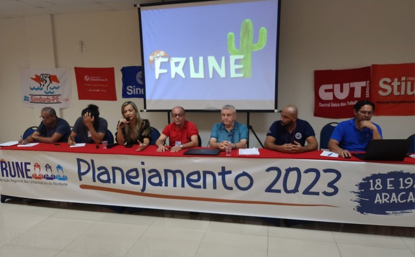Em planejamento para 2023, Sindicato dos Urbanitários discute sobre saneamento na FRUNE﻿