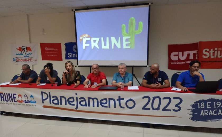 Em planejamento para 2023, Sindicato dos Urbanitários discute sobre saneamento na FRUNE﻿