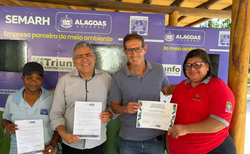 Parceria entre Secretaria do Meio Ambiente e Usina Triunfo fortalece cooperativas de catadores