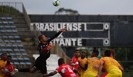 CRB empata com Brasiliense e avança na Copa do Brasil; ASA perde e está eliminado