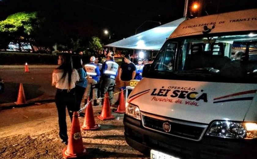 Polícia prende dois e autua mais 17 por Embriaguez ao volante em Maceió