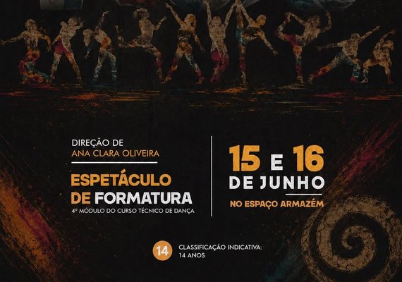 NÓS: espetáculo de formatura em dança contemporânea da ETA/UFAL estreia no Espaço Armazém