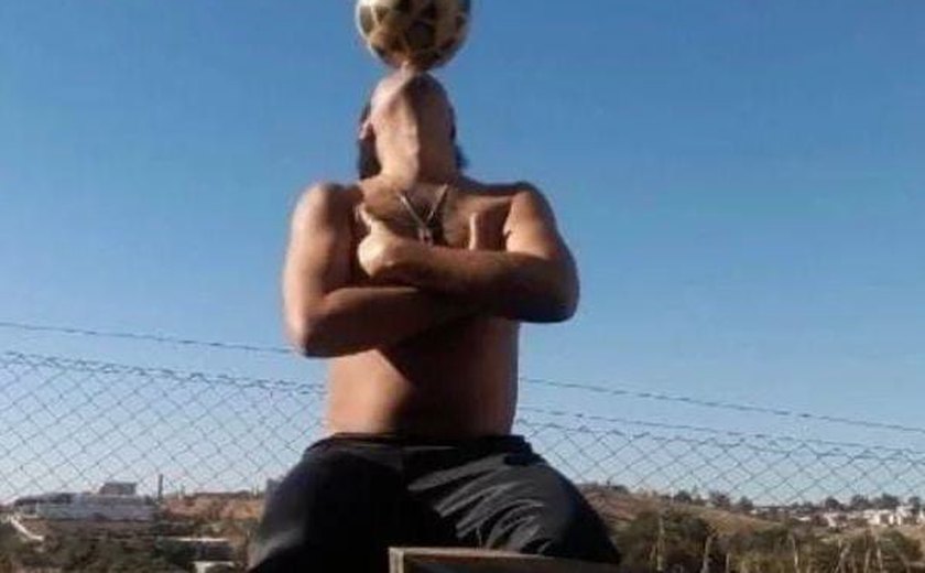 Atleta alagoano de Futebol Freestyle é destaque na internet com suas habilidades