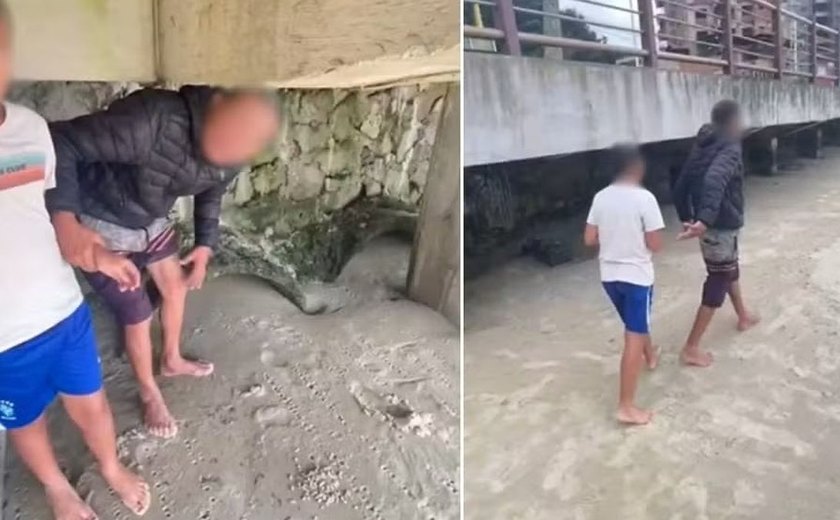 Homem suspeito de estuprar criança em praia no Guarujá  morre após ser torturado na prisão