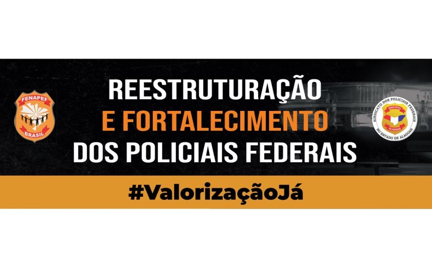 Policiais Federais realizam mobilização em frente à Superintendência nesta quinta-feira (26)