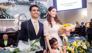 Primeira-dama de Maceió é agraciada com o título de Cidadã Honorária de Alagoas