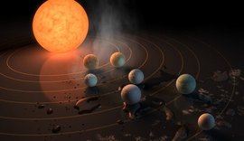 Nasa descobre sistema solar com sete planetas parecidos com a Terra