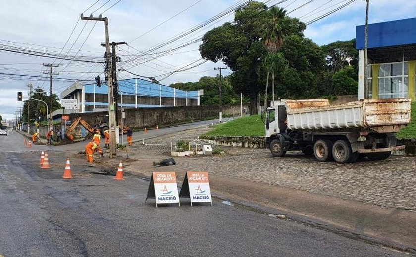 Infraestrutura interdita trecho da Av. Gustavo Paiva a partir desta sexta (9)