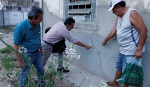 Novas rachaduras surgem no Pinheiro e moradores vivem situação de pânico