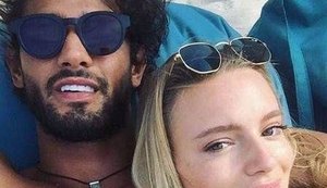 Ex de Marquezine, Marlon Teixeira surge em clima de romance com modelo alemã em Bali
