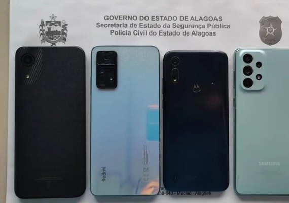 Celulares furtados e roubados no Litoral Sul de Alagoas são recuperados