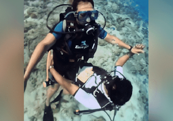 Turista denuncia abuso durante mergulho cometido por instrutor
