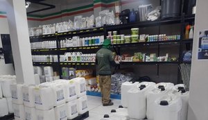 FPI fiscaliza venda de agrotóxicos sem receituários agronômicos em Delmiro Gouveia