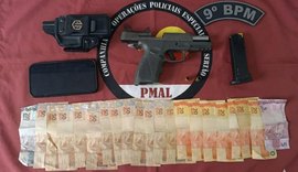 Homem é preso pela PM após efetuar disparos na ponte que liga Alagoas e Sergipe