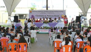 I Seminário de Mulheres Rurais reúne dezenas de agricultoras em Arapiraca