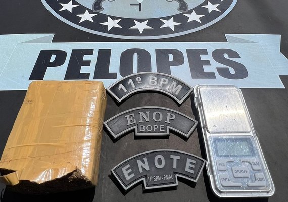 Operação da Polícia Militar apreende droga e R$ 11 mil em Penedo