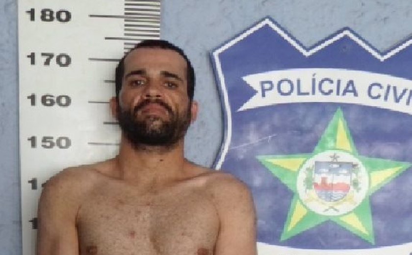 Polícia Civil detém foragido que tentou roubar mototaxista em Maceió