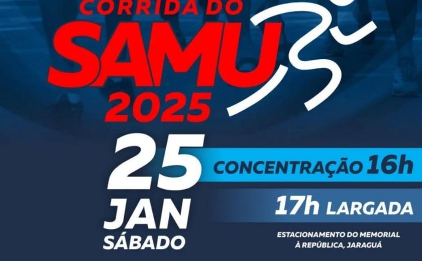 III Corrida do Samu promove saúde e bem-estar em Maceió