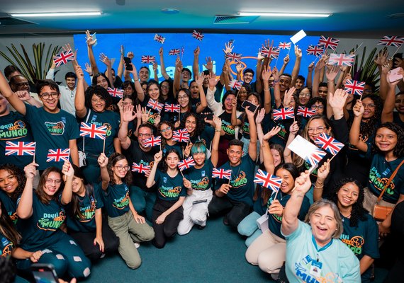 Estudantes do “Daqui pra o mundo” embarcam para a Inglaterra nesta quinta-feira