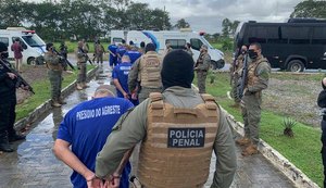 Presos na Operação Flashback são transferidos para o presídio do Agreste