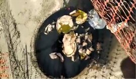 Riacho Guaxuma é contaminado por despejo irregular de esgoto na Região Norte