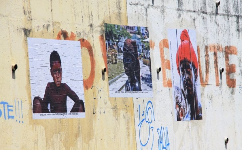Dia da Consciência Negra: viadutos de Maceió recebem intervenção de 11 fotógrafos