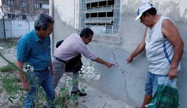 Novas rachaduras surgem no Pinheiro e moradores vivem situação de pânico