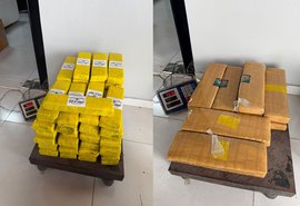 Ação integrada apreende 75 kg de drogas e mil cigarros eletrônicos em Arapiraca