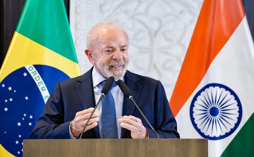'É importante mostrar para o mundo o momento que vive o Brasil', diz Lula, na despedida da Índia